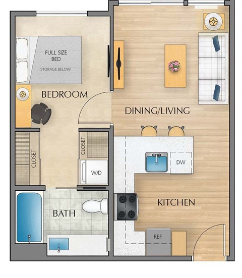 Orchard Crossing | 1 Bedroom F